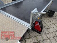 TPV ASU 2412/75 Absenkanhänger  247 x 124 cm - 750 KG mit Rampe - 100 KM/H