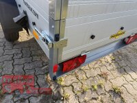 ABVERKAUF / HUMBAUR Startrailer H 132513 ALU 1300 kg gebremst 251 x 131 mit Bordwandaufsatz