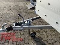 ABVERKAUF / HUMBAUR Startrailer H 132513 ALU 1300 kg gebremst 251 x 131 mit Bordwandaufsatz