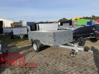 ABVERKAUF / HUMBAUR Startrailer H 132513 ALU 1300 kg gebremst 251 x 131 mit Bordwandaufsatz