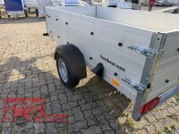 ABVERKAUF / HUMBAUR Startrailer H 132513 ALU 1300 kg gebremst 251 x 131 mit Bordwandaufsatz
