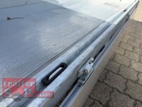 HUMBAUR HUK 202715 I 268 x 150 I 2000 KG I Rückwärtskipper mit Handpumpe mit HR Stahl-Blechaufsatz – 4-seitig pendelnd, galvanisch verzinkt