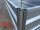 Brenderup BT4260SB 1500 KG Heckkipper - Handpumpe - Lfh: 66cm -195/50R13 mit HR Stahl-Blechaufsatz – 4-seitig pendelnd, galvanisch verzinkt
