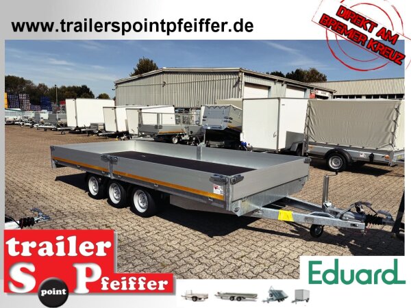 EDUARD 5022 -GT- Hochlader, Bordwände 30cm -3500kg- Lfh: 63cm -195/50R13