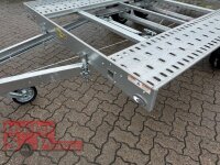 Aussteller / HUMBAUR FTK 27 40 22 I 400 x 214 I 2700 KG I kippbarer leichter Autotrailer aus 05.2025