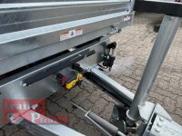 Aussteller / HUMBAUR HTK 3500.31 PROSTEEL I 314 x 175 I 3500 KG I Dreiseitenkipper mit E-Pumpe - Rampenschacht mit Fuhrmann Stahl Bordwand + Bordwandaufsatz 40 cm  aus 05.2025