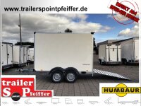 HUMBAUR HK 253015-20P FlexZurr - Kofferanhänger 2500 KG mit Überfahrwand