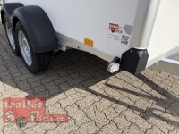 Aussteller / HUMBAUR HK 203015-20P FlexZurr - Kofferanhänger 2000 KG mit Überfahrwand 100 KM/H Stützen