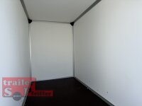 Aussteller / HUMBAUR HK 203015-20P FlexZurr - Kofferanhänger 2000 KG mit Überfahrwand 100 KM/H Stützen