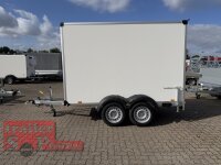 Aussteller / HUMBAUR HK 203015-20P FlexZurr - Kofferanhänger 2000 KG mit Überfahrwand 100 KM/H Stützen