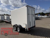 Aussteller / HUMBAUR HK 203015-20P FlexZurr - Kofferanhänger 2000 KG mit Überfahrwand 100 KM/H Stützen