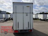 Aussteller / HUMBAUR HK 203015-20P FlexZurr - Kofferanhänger 2000 KG mit Überfahrwand 100 KM/H Stützen