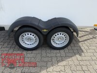 Aussteller / HUMBAUR HK 203015-20P FlexZurr - Kofferanhänger 2000 KG mit Überfahrwand 100 KM/H Stützen