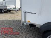 Aussteller / HUMBAUR HK 203015-20P FlexZurr - Kofferanhänger 2000 KG mit Überfahrwand 100 KM/H Stützen