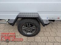 Aussteller / TPV KT-EB3 Offroad Koffer -  Deckelanhänger - gebremst mit verstärkter Dachreling für Dachzelte aus 2025