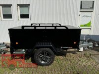 Aussteller /  TPV KT-EB3 Offroad Koffer SCHWARZ -  Deckelanhänger - gebremst mit Dachreling - 100 KM/H aus 2025
