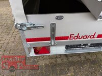 Aussteller /  EDUARD 2514 -GE- Hochlader, Bordwände 30cm -1350kg- Lfh: 63cm -195/50R13 mit Stützrad- Hochplane SP-Line - Automatikstützrad