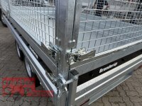 ABVERKAUF / Brenderup BT 5325 ST B 3500 KG - STAHL - HECKKIPPER 325 x 180 - Elektro Pumpe - Rampen - Stützen - Laubgitter 80 cm