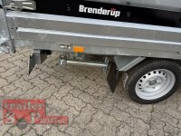 ABVERKAUF / Brenderup BT 5325 ST B 3500 KG - STAHL - HECKKIPPER 325 x 180 - Elektro Pumpe - Rampen - Stützen - Laubgitter 80 cm