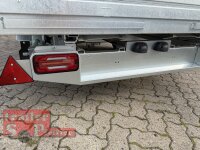 ABVERKAUF / Brenderup BT 5325 ST B 3500 KG - STAHL - HECKKIPPER 325 x 180 - Elektro Pumpe - Rampen - Stützen - Laubgitter 80 cm