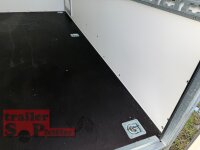 BLYSS Kofferanhänger F2030HTD, 305x150x180cm - Seitentür + Fenster - 100 KM/H - Zurrleisten - Heckstützen
