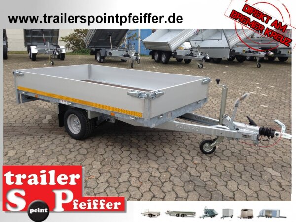 EDUARD 2615 -GE- Hochlader, Bordwände 30cm -1350kg- Lfh: 56cm -195/55R10