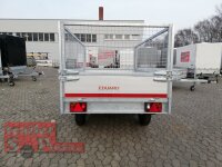 EDUARD 2615 -GD- Heckkipper, Bordwände 30cm -2000kg- H-Pumpe - Lfh: 72cm -155R13 mit EDUARD 2615 - Laubgitter pendelbar - 70cm hoch