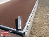 Eduard 1500 KG Hochlader - Gebremste Einzelachser - 3.1x1.6m - Ladehöhe:56 cm - 195/55R10 - Bordwände 30cm