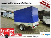WM Meyer HZ 7525/126 Anhänger mit Hochplane ungebremst - Stützrad