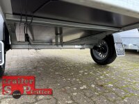 WM Meyer HZ 7525/126 Anhänger mit Hochplane ungebremst - Stützrad
