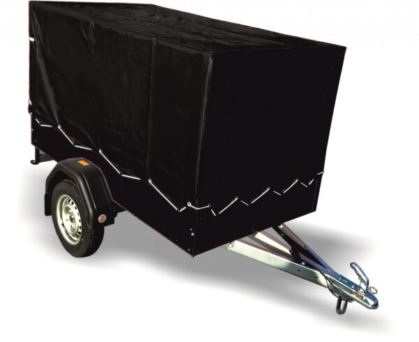 Hochplanen-Set EU2 800mm schwarz - lose beigelegt