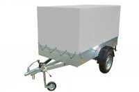 Hochplanen-Set EU2 800mm grau - lose beigelegt