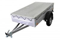 Flachplane EU2 grau - lose beigelegt