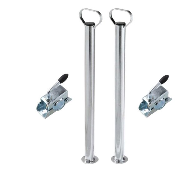 2 Schiebestützen - montiert