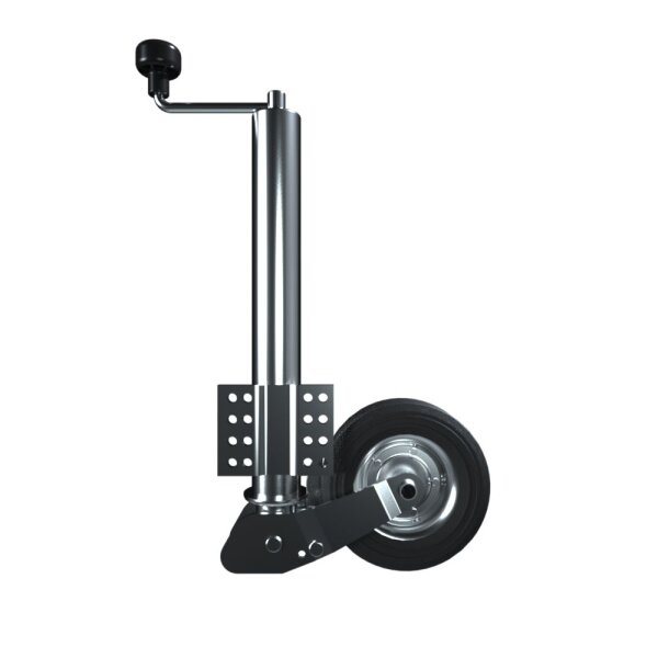 mit – Automatikstützrad, seitlich - montiert