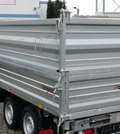 STAHL Bordwandaufsatz RK 2600 - ca. 60 cm - oben pendelnd - montiert
