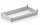 ALU Bordwandaufsatz 4100/20 - ca. 36 cm - oben pendelnd - montiert