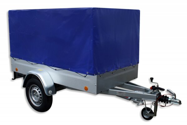 mit 140 cm Innenhöhe ( blau H1000 ) - montiert