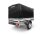 Brenderup Hochplane mit Gestell 94 cm - schwarz - lose beigelegt