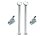 martz Basic 264 KIPP - 750 kg Anhänger kippbar - klappbare Deichsel - 264 x 126  mit Laubgitteraufsatz - montiert